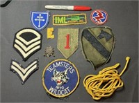 (10) ASSORTED PATCHES - SOME SCHOOL, COMPANY