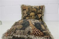 2 Cushions - Animal Theme