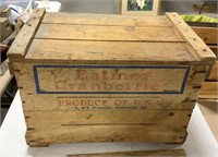 Vintage wooden Cranberry crate 17X11X11