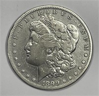 1899-O Morgan Silver $1 Very Fine VF details