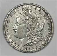 1899 Morgan Silver $1 Very Fine VF+