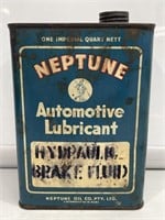 Neptune Hydraulic Brake Fluid 1 Quart Tin