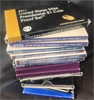 Eighteen (18) U.S. Proof Sets