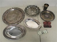Lot of Vintage Silverplate & Antique Eye Glasses