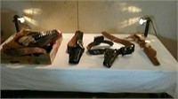 Miscellaneous belts, holsters and buckles