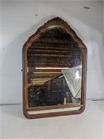 Large Rustic Wooden Framed Mirror