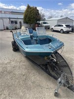 Glastron Boat with Trailer, See Pics 
As is