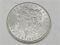 1885 O Silver Morgan Dollar Coin