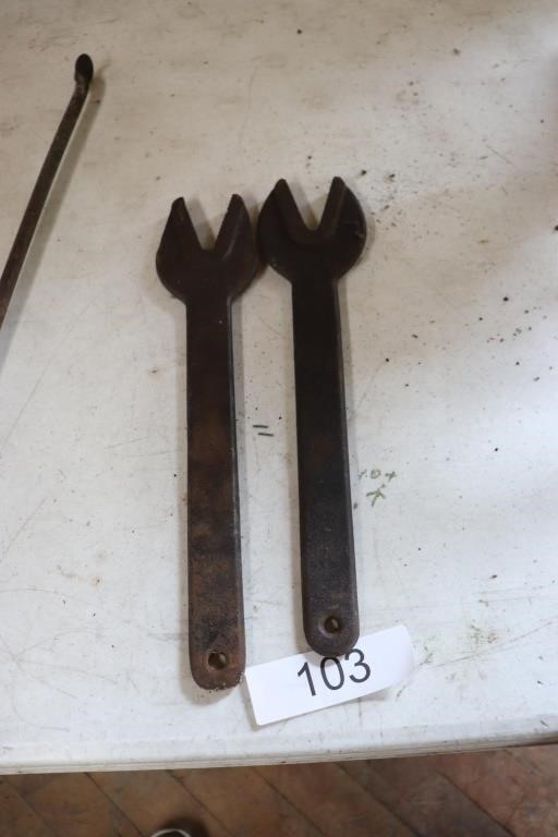 2 Alligator Wrenchs - Both Marked #3