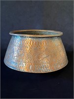 Large Tinned Copper Pot