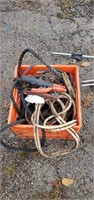 Tote of cables and rope