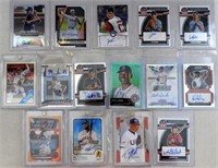 (15) AUTOGRAPHED BASEBALL CARDS