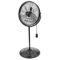 $150  Utilitech 20-in 3-Speed Black Pedestal Fan