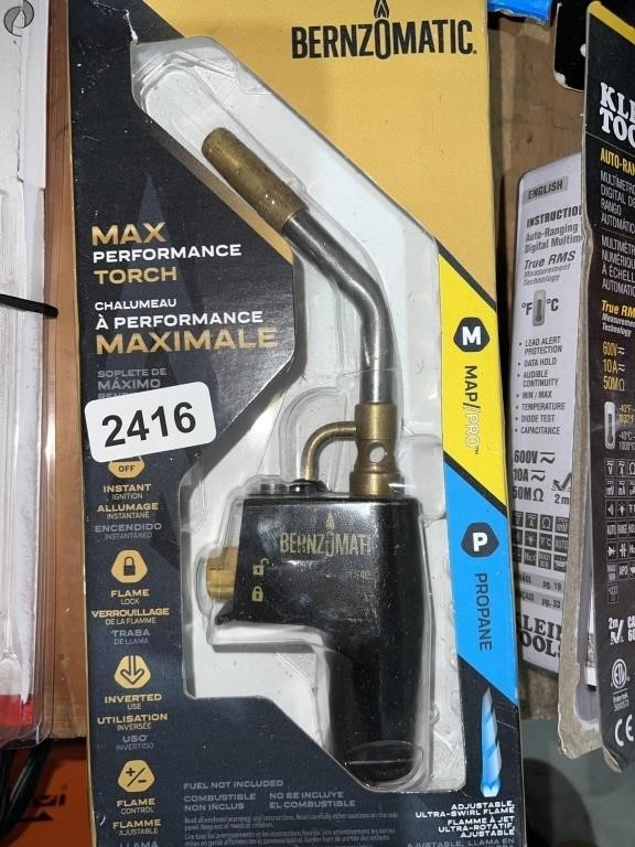 BENZOMATIC MAX PERFORMANCE TORCH