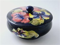 Moorcroft Hibiscus Lidded Dish