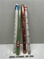 Lot Of Christmas Wrapping Paper