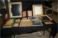Various Picture Frames; Decorative