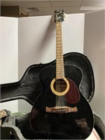 Harmony Sovereign Acoustic Guitar with hard case