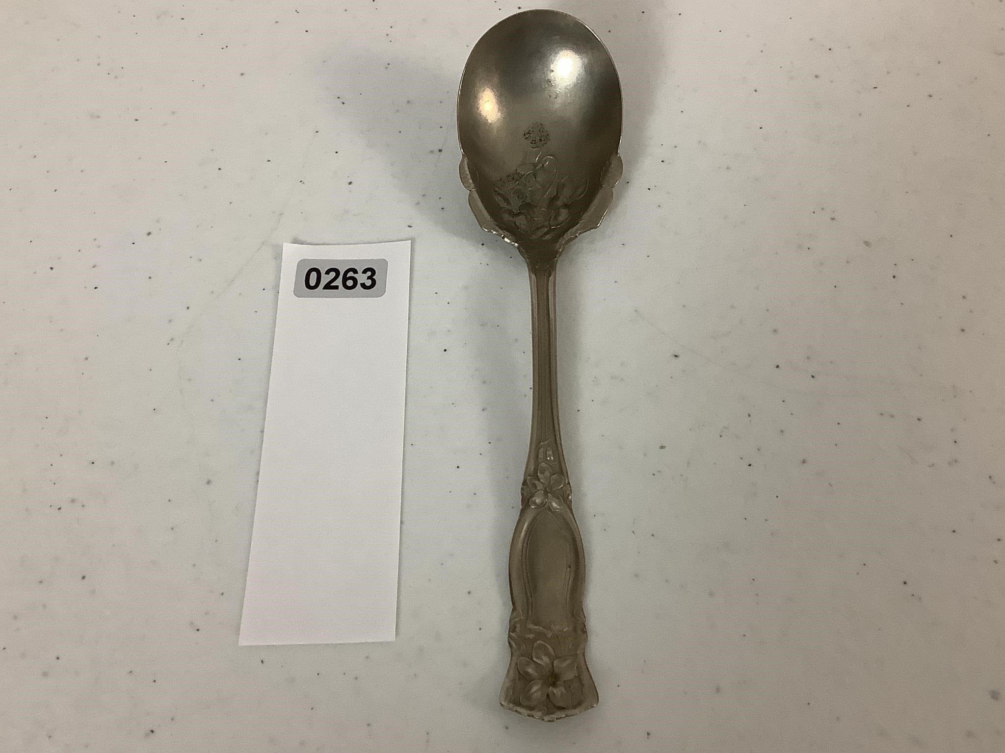 ANTIQUE 1912 ROGERS GERMAN SILVER SPOON