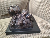 1974 Mysel Cocker Spaniels Statue