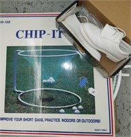 GOLF ACCESSORIES- CHIP IT NET AND WOMENS NEW GOLF