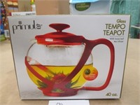 Primula Glass Tempo Teapot w/Infuser