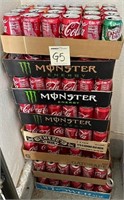 T - LOT OF EMPTY SODA CANS (G5)