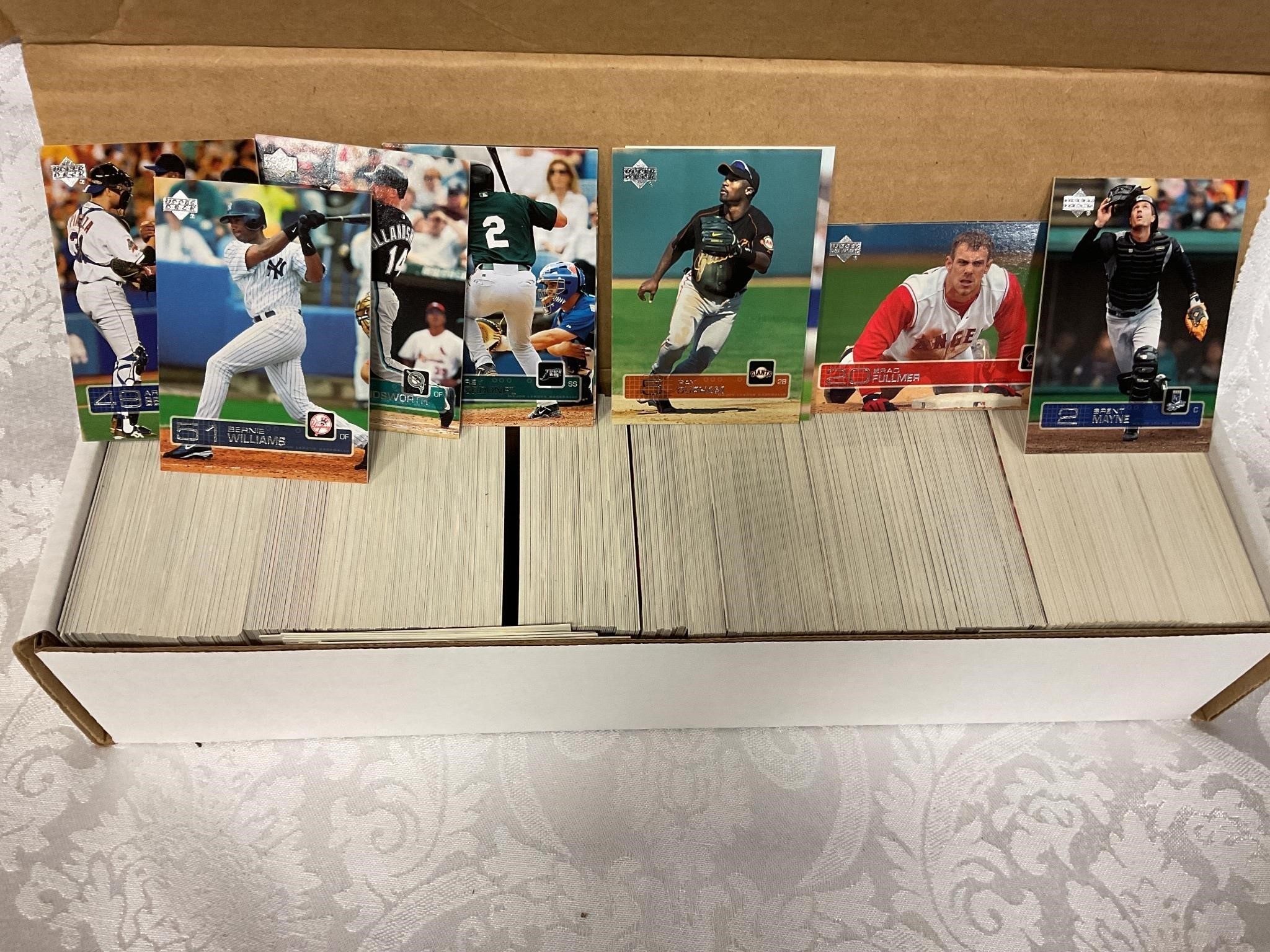 1989 and 2000 upper deck baseball cards