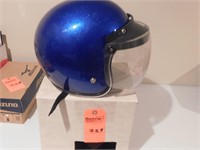 Lot 229  Ventage Motor Cycle Helmet with Box.