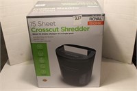 New Rotal 15 sheet Cross cut paper shredder