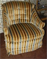 Retro Tomlinson Swivel Chair with Roman Shade