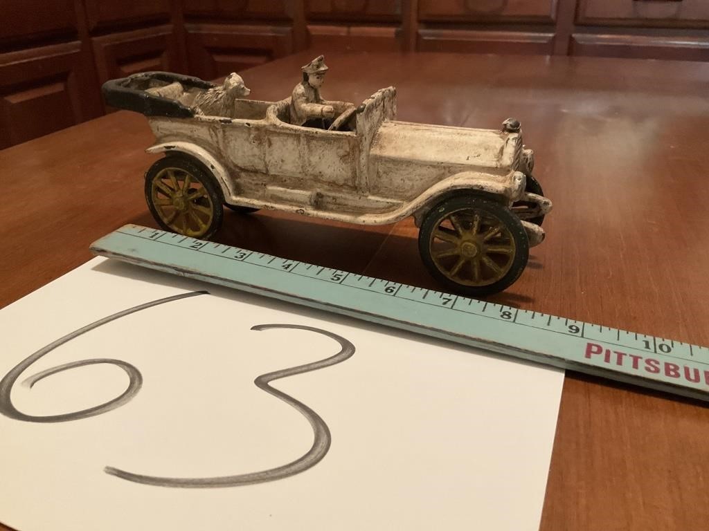 Cast Antique car