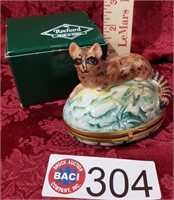 ROCHARD  FOX TRINKET BOX