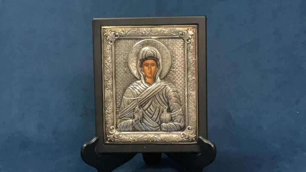 Silver Icon Made in Greece