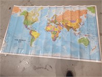 Maps International Giant World Map - Mega-Map Of T