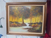 E. Lancaster Oil Painting