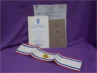 70's,80's Knights of Columbus Items