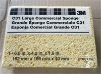 (1) Case of 3M Large Commercial Sponge