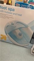 Foot Spa w/bubbles and heat