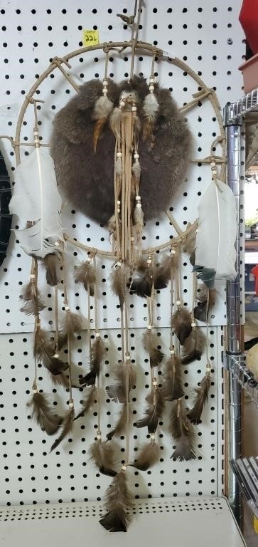 Large Native American Dream Catcher