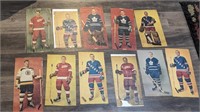 Lot of Old Hockey Cut Outs Gordie Howe +