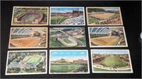 9 Old Sports Stadium Related Postcards