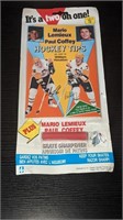 Vintage Mario Lemieux Paul Coffey Skate Sharpener