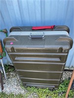 Fiberglass military trunk