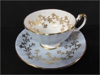 AYNSLEY CUP AND SAUCER