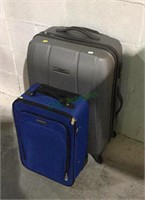 Delsey hard shell case luggage with wheels as