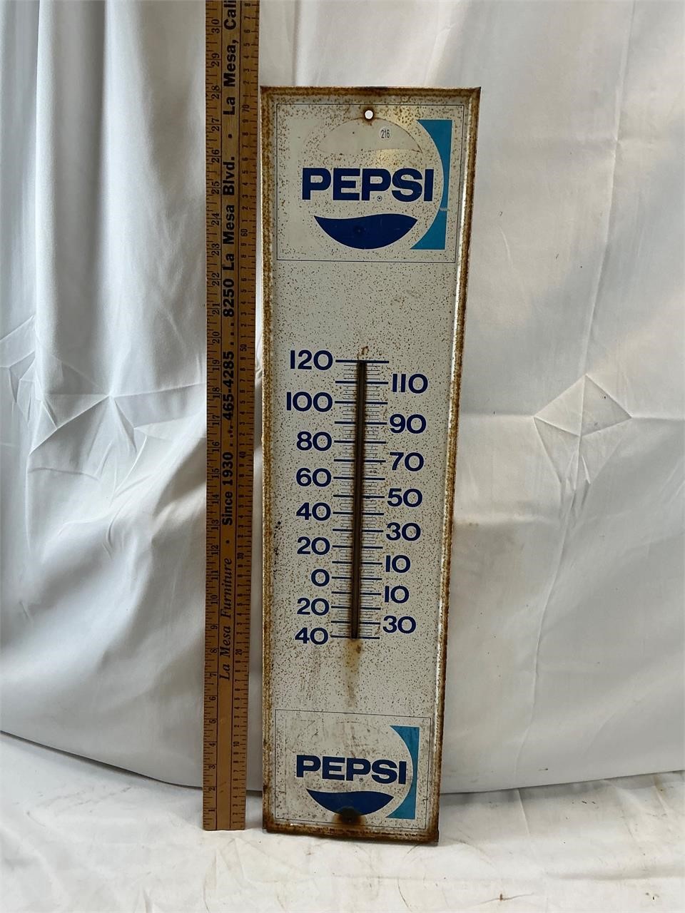 Antique Pepsi Thermometer