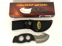 Stainless steel Fingergrip Guthook- New