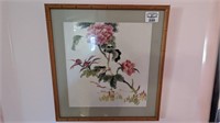 Framed Floral Watercolor