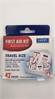 New Travel Size First Aid Kit 42pcs